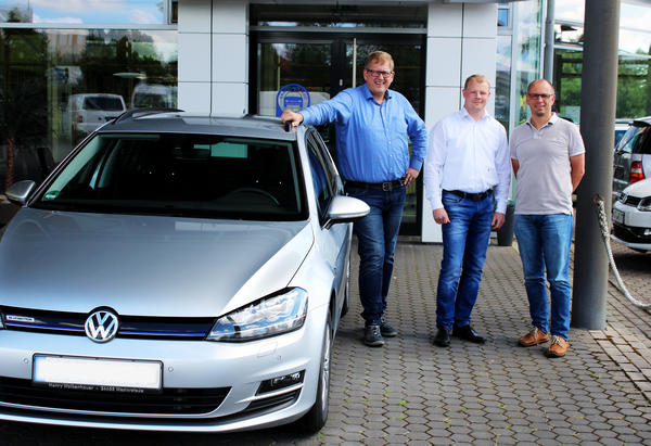 Foto v.l.n.r.: Thomas Wolkenhauer, Hendrik Schmidt, Michael Hauschke