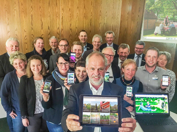 Pr�sentation der neuen Webseite der Ammerland Touristik 