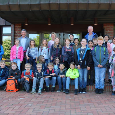 Besuch der Grundschule Wahnbek