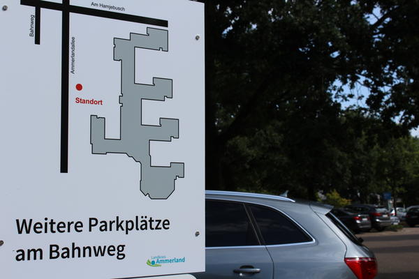 Parkpl�tze am Bahnweg