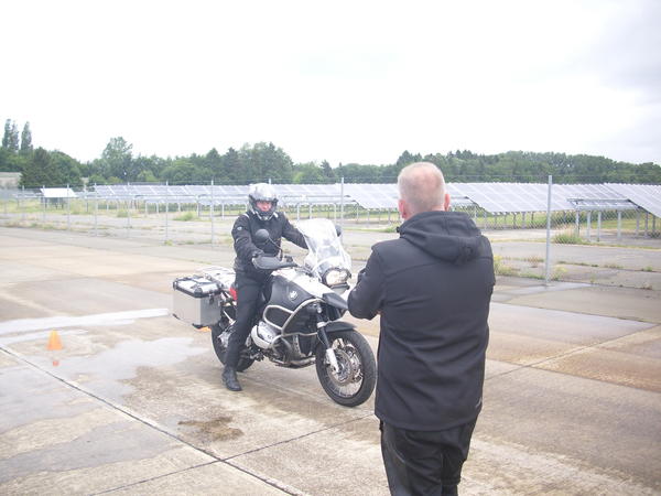 Fahrsicherheitstraining f�r Motorradfahrer