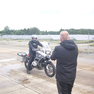 Fahrsicherheitstraining f�r Motorradfahrer