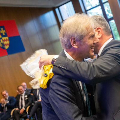 Verabschiedungsfeier Landrat J&ouml;rg Bensberg - Klaus Gro&szlig; &copy;STUEBER