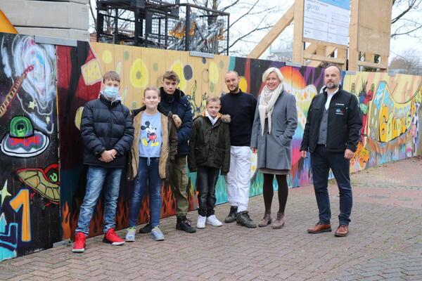 Kunstprojekt der kvhs: �Zusammen sind wird bunt!� 