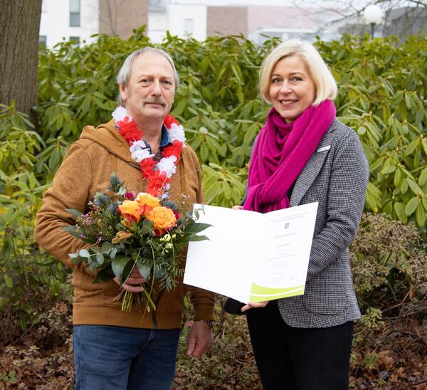 40-j�hriges Dienstjubil�um von Dieter Witting