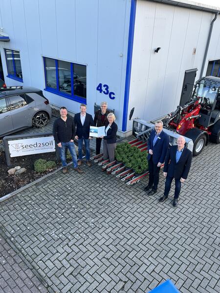 �bergabe F�rderbescheid an seed2soil