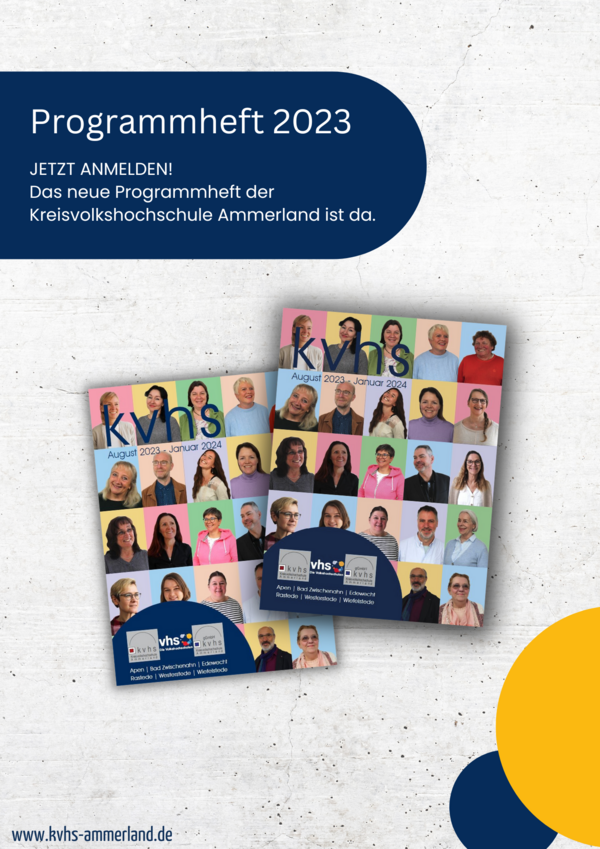 Das neue Programmheft 2023 ist da