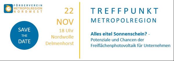 Save the date - Treffpunkt Metropolregion