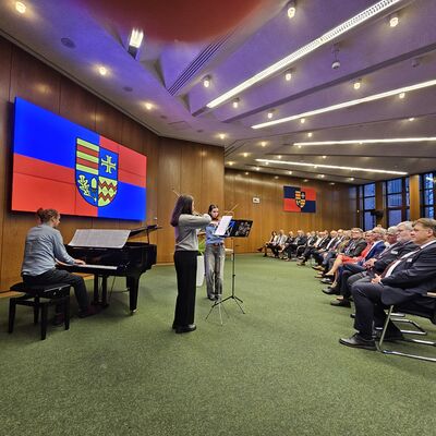 Neujahrsempfang 2024 - Auftritt der Musikschule