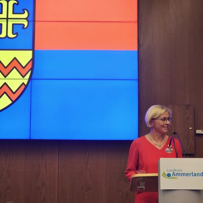 Neujahrsempfang 2024 - Begr&uuml;&szlig;ung Karin Harms 