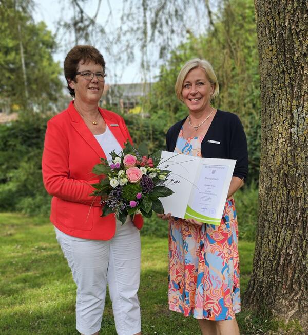 40-j�hriges Dienstjubil�um Christiane Oeltjen