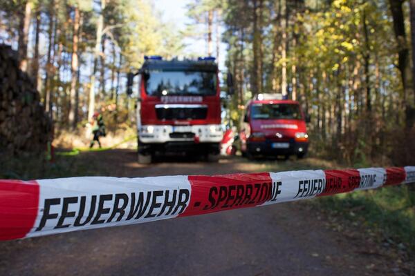 Wald - und Fl�chenbrandgefahr