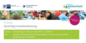 Einladung zum Sprechtag Innovationsberatung am 05. Februar 2026