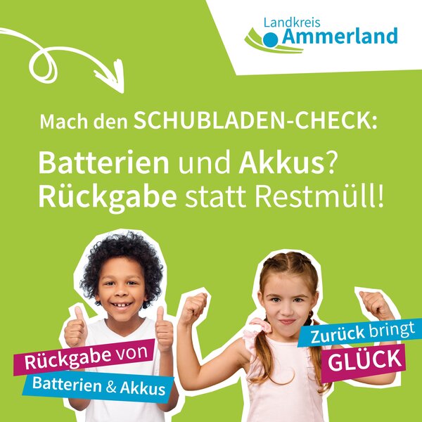 Mach den Schubladen-Check