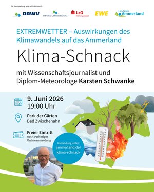 Infoblatt zum Thema Klima-Schnack am 09.Juni 2026