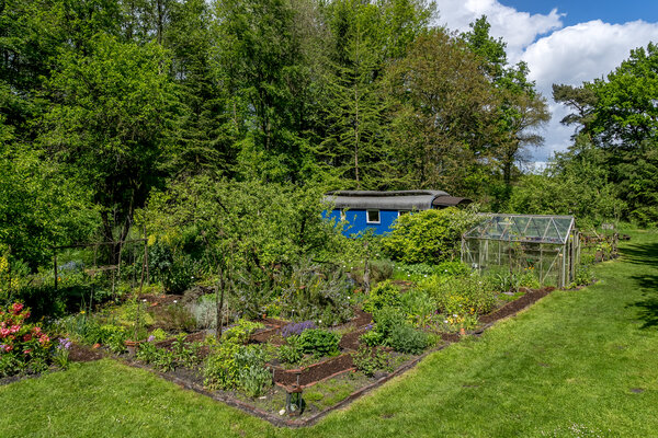 Der Heilkr&auml;uter-Labyrinth-Garten von Nina Gr&uuml;ther in Bad Zwischenahn - Haarenstroth