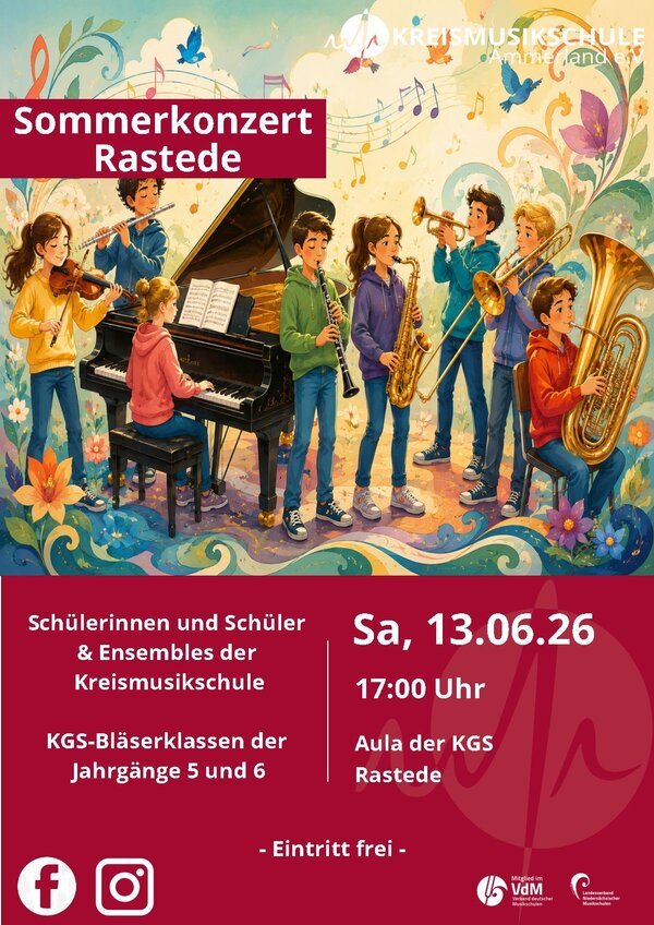 Plakat Sommerkonzert