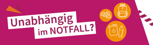 Kachel Grafik / Unabh�ngig im Notfall