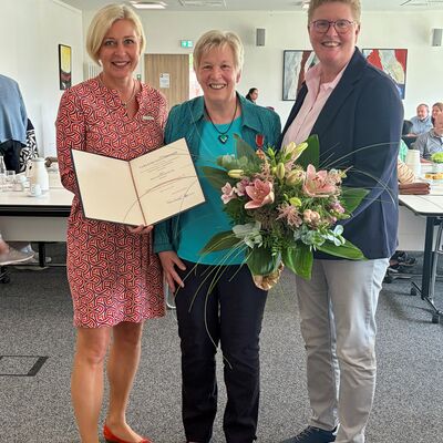 Verdienstmedaille f&uuml;r Hella Fittje-Oltmanns