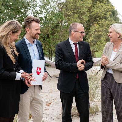 Förderbescheidübergabe Hofgut Mollberg 2026