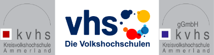 Bild vergr&ouml;&szlig;ern: Logo Kreisvolkshochschulen Ammerland
